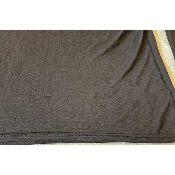 Patagonia Men's Large Capilene Midweight Crew Base Layer Shirt Black - Picture 10 of 12